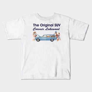 The Original SUV - 1961 Corvair Lakewood Kids T-Shirt